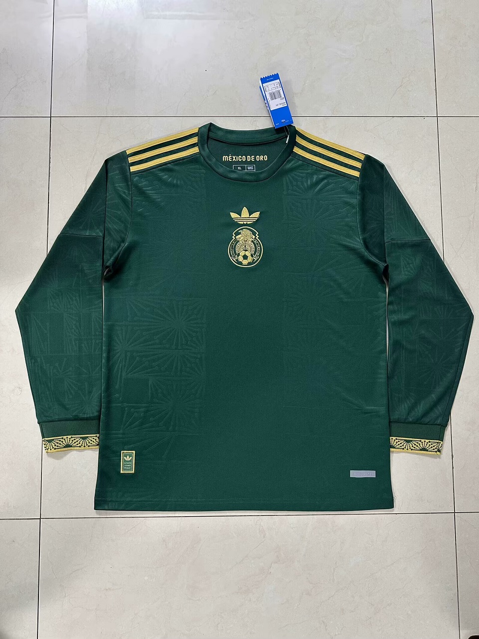 AAA Quality Mexico 25/26 Special Green Long Soccer Jersey